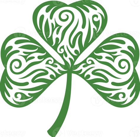 Tattoo Clover With Three Leaves Shamrock Png Illustration 8513887 Png