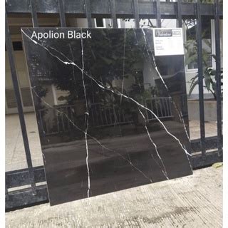 Jual Granit 60x60 APOLION BLACK Valentino Gress KW1 Indonesia Shopee