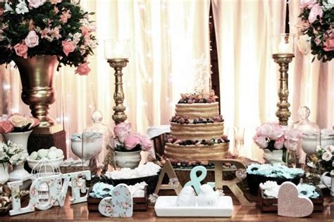 Mesa De Bolo Naked Cake Inspira O Para Casamento R Stico