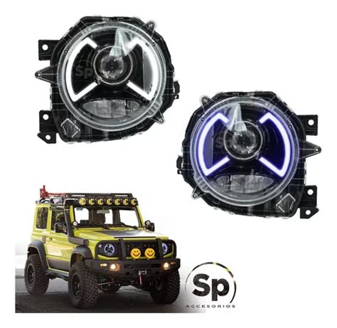 Faros Principales Off Road Led Drl Para Suzuki Jimny 2021