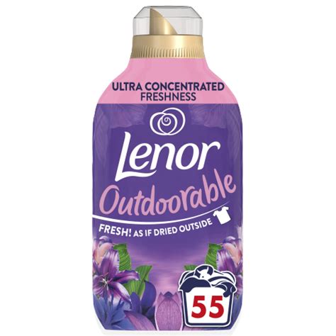 Lenor Outdoorable Moonlight Lily Fabric Conditioner Lenor Uk