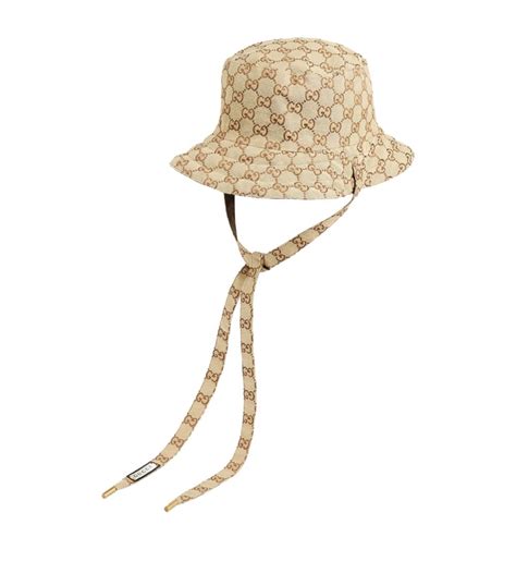 Mens Gucci Brown Reversible Bucket Hat Harrods Countrycode