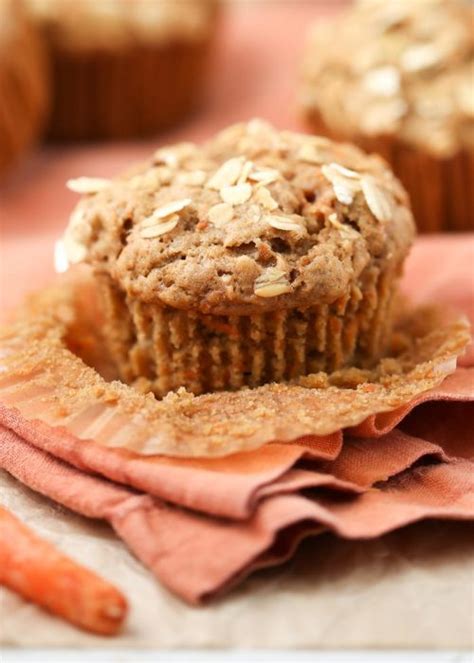 Carrot Oatmeal Muffins