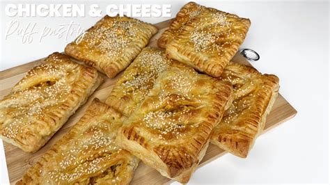 Chicken And Cheese Puff Pastry Recipe Classic Taste Youtube