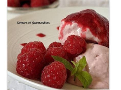 Recettes De Glace Aux Framboises De Saveurs Et Gourmandises