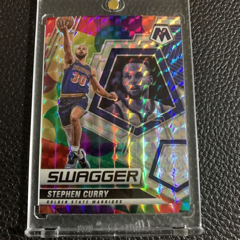 Yahoo Stephen Curry Panini Mosaic Swagger M