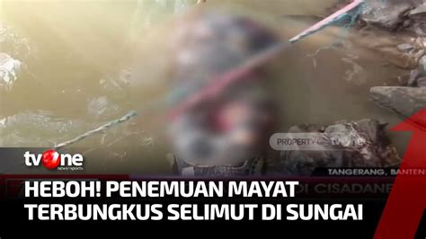 Geger Penemuan Mayat Dalam Kondisi Terbungkus Selimut Dan Terikat Di