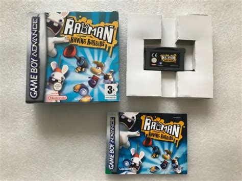 RAYMAN RAVING RABBIDS Nintendo Game Boy Advance PAL Boxed