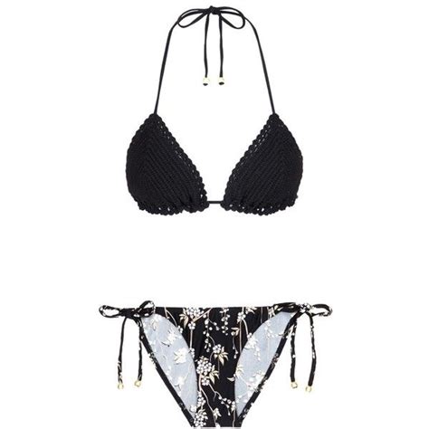 Zimmermann Sakura Crochet Mismatched Bikini Set Crochet Bikini Set