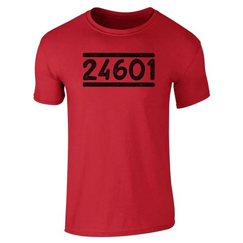 Prisoner 24601 Shirt 13 Les Miserables Gifts Amzn To