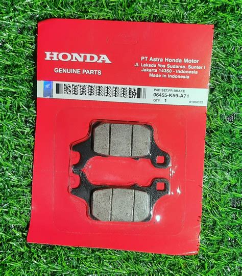 Genuine Honda Click V Front Only Brake Pad I I V High