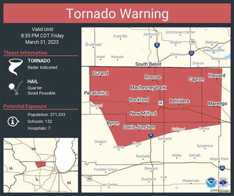 Extremely Dangerous Tornado Warning Lifted In McHenry County But