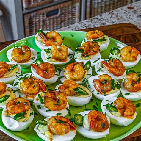 The Ultimate Shrimp Deviled Eggs From Gate To Plate