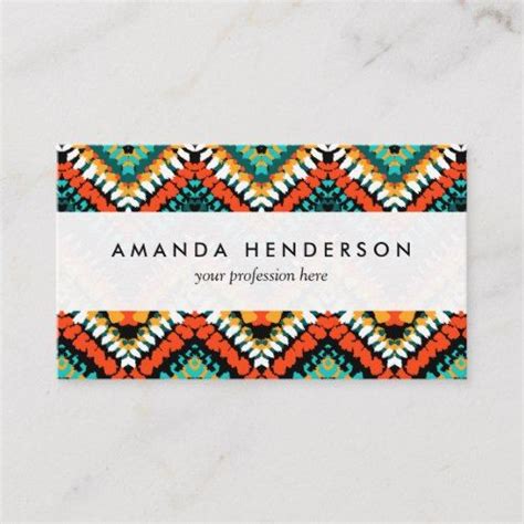 Pin On Tribal Business Card Templates