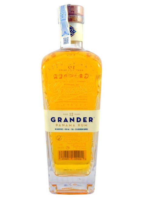 Grander 12 Años Panamá Rum 】 Vinos Baco