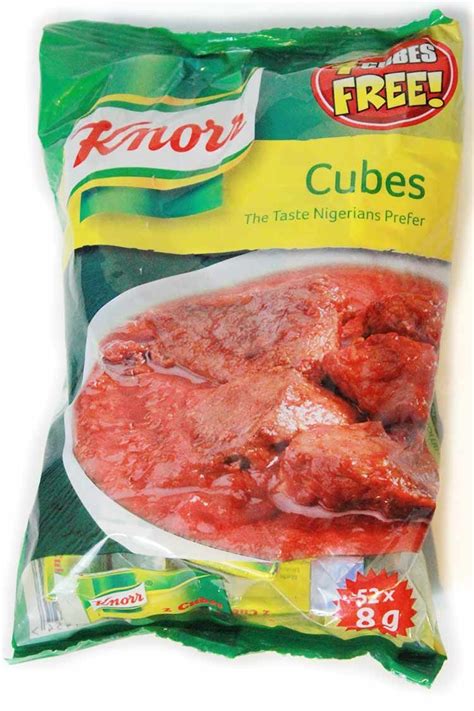 Original Knorr Maggi Seasoning Cube X African Market Dubai