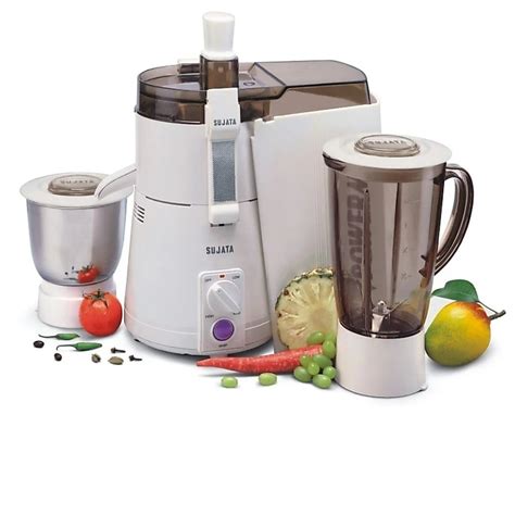 White Sujata Powermatic Plus 900 Watts Juicer Mixer Grinder At Rs 4850