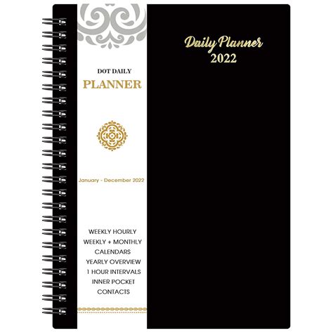 2021 2022 Daily Planner Dot Matrix Weekly Appointment Book And Planner