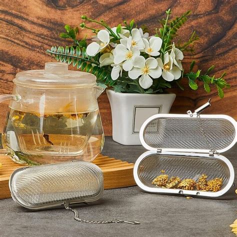 Piece Tea Ball Floating Stainless Steel Mesh Tea Infuser X