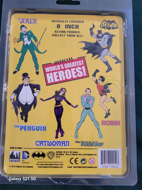 Figures Toy Co Official Worlds Greatest Heroes Riddler Viking