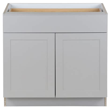 Hampton Bay Edson 36 Pouces W X 34 5 Pouces H X 24 5 Pouces D Shaker Style Assemblé Armoir