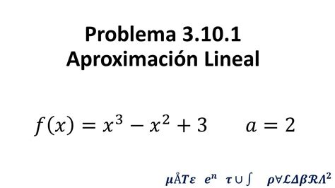 St Aproximaciones Lineales Y Diferenciales Youtube