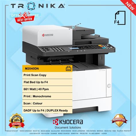 Jual Mesin Fotocopy Kyocera Ecosys M Dn Original Garansi Resmi