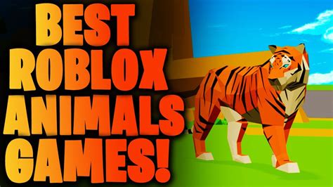 The Best Animal Games On Roblox Youtube