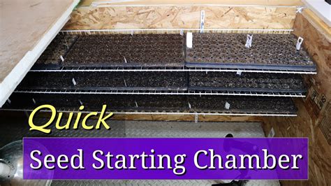 DIY Germination Chamber Fast And Consistent Seed Starting YouTube