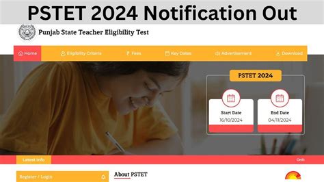 Punjab Tet Pstet Notification Out For December Exam At Pstet