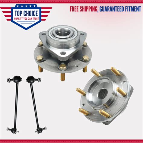 Front Wheel Bearing Hub Assembly Sway Bars For Hyundai Entourage