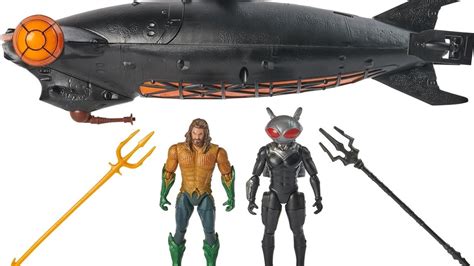 DC Aquaman And The Lost Kingdom Spin Masters Black Manta Submarine