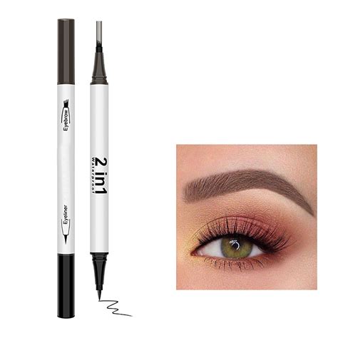 Kemilove 4 Micro Eyebrow Pencil 24 Hours Lasting And Fouling With Micro Fork Tip Eyebrow Pencil