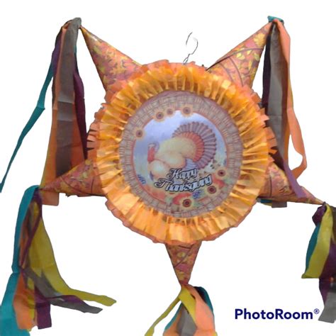 Thanksgiving Star Piñata Large Tg 014 11 Party Piñatas Houston