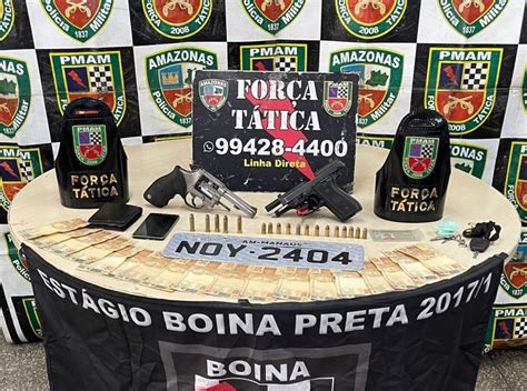 Homem Preso Armas E Muni Es Ap S Ser Flagrado Em Ve Culo