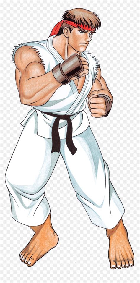 Street Fighter 2 Ryu Sprite Sheet