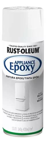 Aerosol Epoxy Electrodomesticos Rust Oleum Mapache Color Blanco