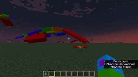 Rainbow Phantom Minecraft Texture Pack