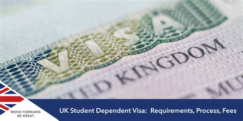 Uk Student Dependent Visa Requirements Process Fees