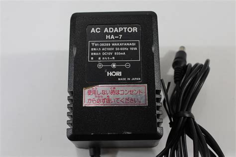 Hori Nintendo Super Famicom Power Supply Ac Adapter Ha 7 Oem Sfc Japan