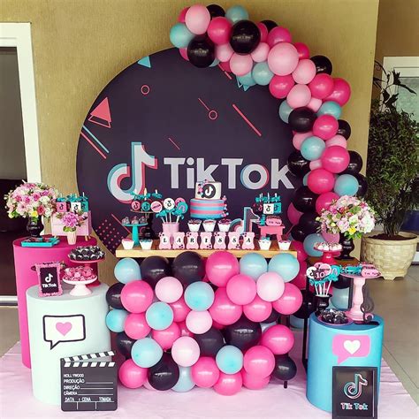 Festa Tiktok Ideias Para Te Inspirar Montando Minha Festa