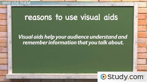 Visual Aids Definition And Uses Lesson