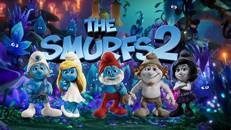 Download The Smurfs 2 Lost Village Poster Wallpaper