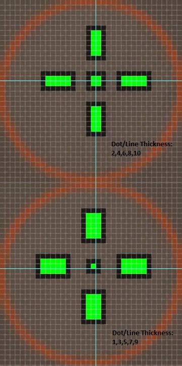 Valorant Crosshair Thickness