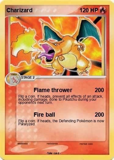 Pokémon Charizard 11641 11641 Flame Thrower My Pokemon Card