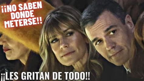 ATRONADOR ABUCHEO a PEDRO SÁNCHEZ y BEGOÑA GÓMEZ cuando asistían a la