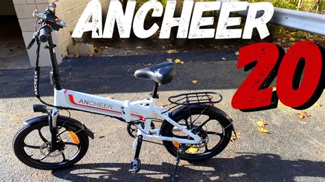 Ancheer 20 Ebike Unbox Setup And Ride Ebike YouTube