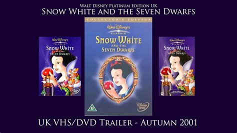 Snow White And The Seven Dwarfs Platinum Edition Uk Trailer Autumn 2001 Youtube