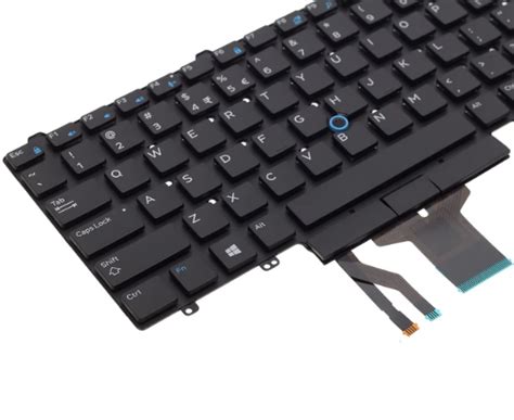 Teclado Dell Latitude 5500 5501 Track Stick Retroiluminado Pt