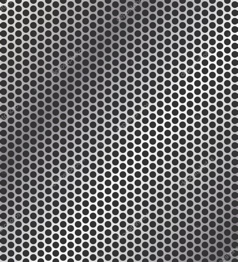 Perforated Metal Background Stock Vector By Yellowpixel 1859821